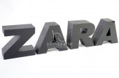 3D-Buchstaben, Logos, Zahlen und Dekorationen aus Plexiglas und/oder Styrodur